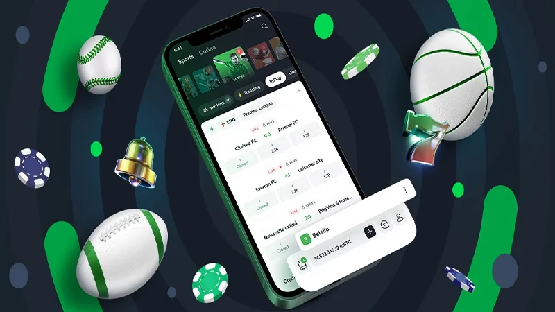 Sportsbet.io making a bet App