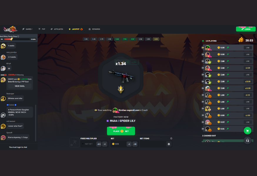 The Inherent risks of gambling in CS:pass Crash